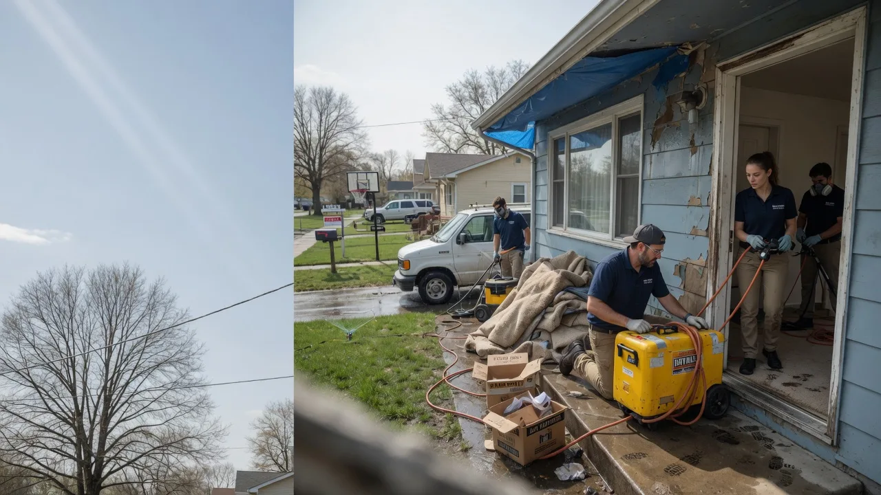 Basement Flood Cleanup in Adams, OK near me